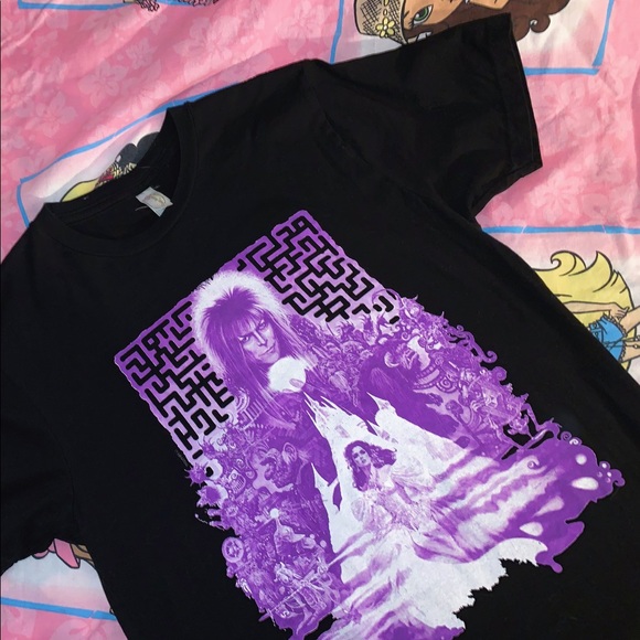 DAVID BOWIE LABYRINTH TEE - Picture 1 of 1